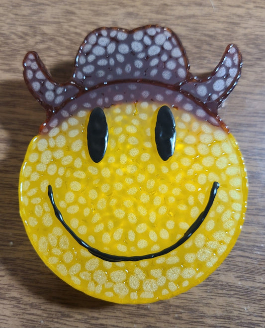 Smiling Emoji Cowboy