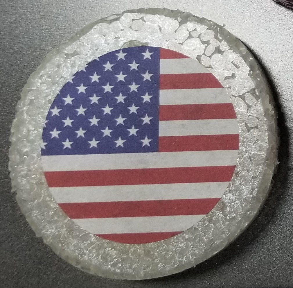 USA Flag Circle