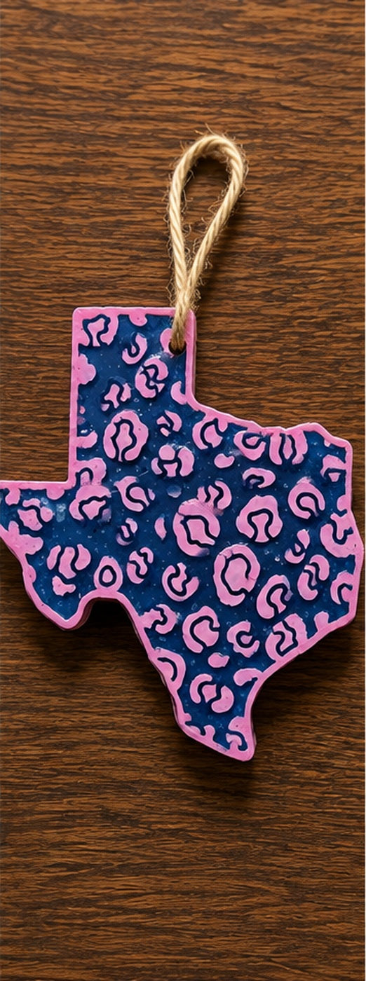 Texas Leopard Air Freshener